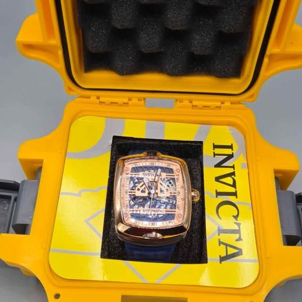 Invicta S1 Rally Automatic Rose Gold Dial Men's Watch